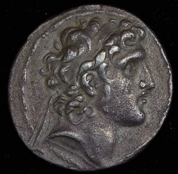 Тетрадрахма  Александр I Балос  Сирийской царство