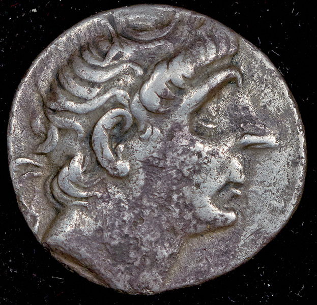 Тетрадрахма  Антиох II  Сирийское царство