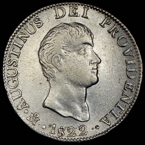 8 реалов 1822 (Мексика)