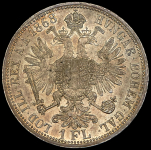 1 флорин 1868 (Австрия)