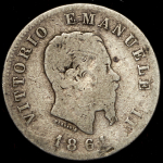 1 лира 1861 (Италия)