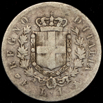 1 лира 1861 (Италия)
