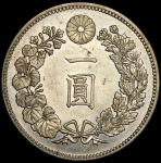 1 йена 1884 (Япония)