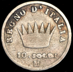 10 сольдо 1814 (Италия)