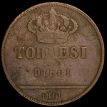 10 торнези 1819 (Королевство Обеих Сицилий)
