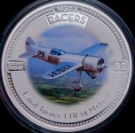 2 доллара 2006 "Воздушные гонки 1930-х - Laird-Turner Meteor LTR-14" (Острова Кука)