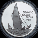 5 долларов 1988 "XXIV летние Олимпийские Игры  Сеул 1988" (Каймановы Острова)