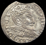 Трояк (3 гроша) 1597 (Рига)