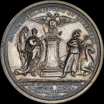 Медаль "Победа над Турками при Азове" 1736