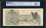 1000 рублей 1919 (Юденич) (в слабе) (из колл. Абезгауза)