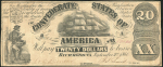 20 долларов 1861 "Парусник" (Конфедеративные Штаты Америки)