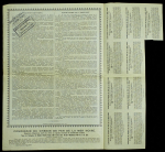 Облигация 187,5 рублей 1913 "Общество Черноморской железной дороги"