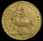 Нюрнбергский счетный жетон с портретом Императора Николая I
