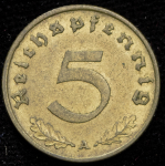 5 пефеннингов1938 (Германия)