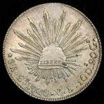 8 реалов 1860 (Мексика)