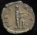 Денарий  Адриан  Рим империя