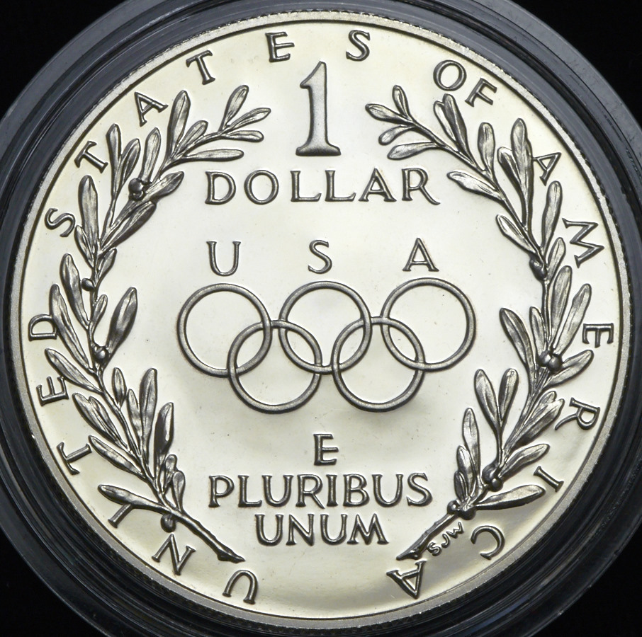 1 доллар 1988 "XXIV летние Олимпийские Игры в Сеуле 1988" (США)