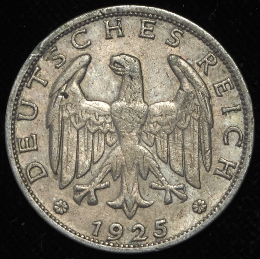1 марка 1925 (Германия)