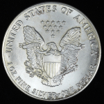 1 доллар 1992 "Американский серебряный орел" (США)