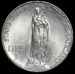 1 лира 1934 (Ватикан)