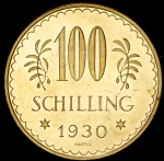 100 шиллингов 1930 (Австрия)
