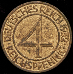 4 пфенинга 1932 (Германия)