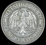 5 марок 1928 "Дуб" (Германия)