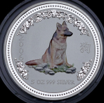 8 долларов 2006 "Восточный календарь: Год Собаки" (Австралия)