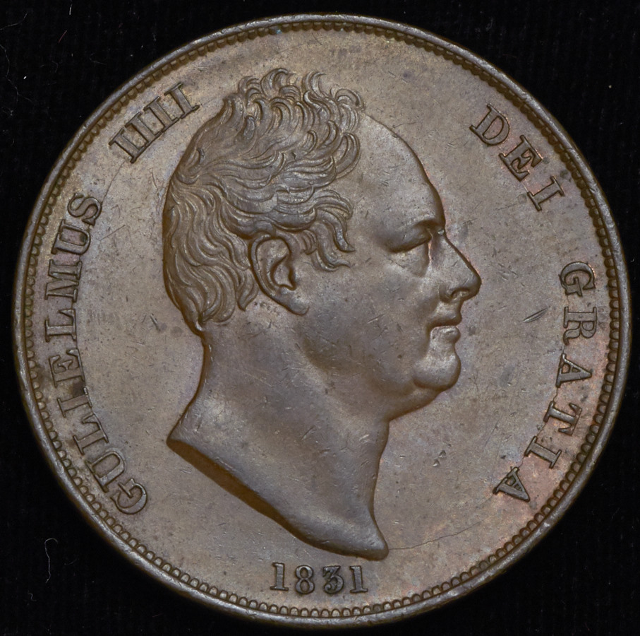 1 пенни 1831 (Великобритания)
