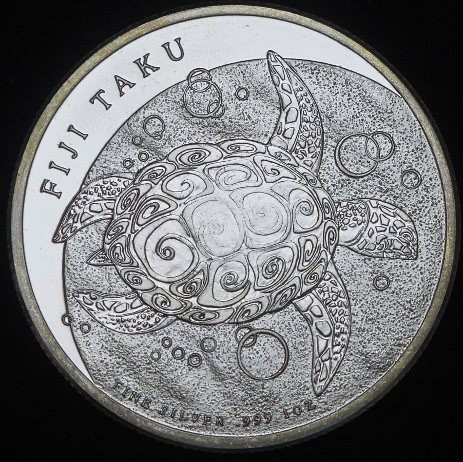 2 доллара 2011 "Черепаха Таку" (Фиджи)