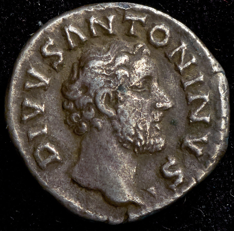 Денарий  Антоний Пий  Рим империя