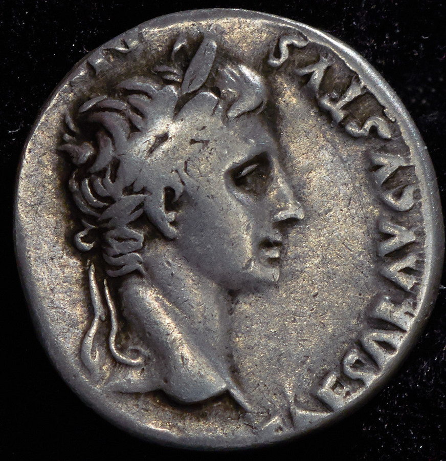 Денарий  Октавиан Август  Рим империя