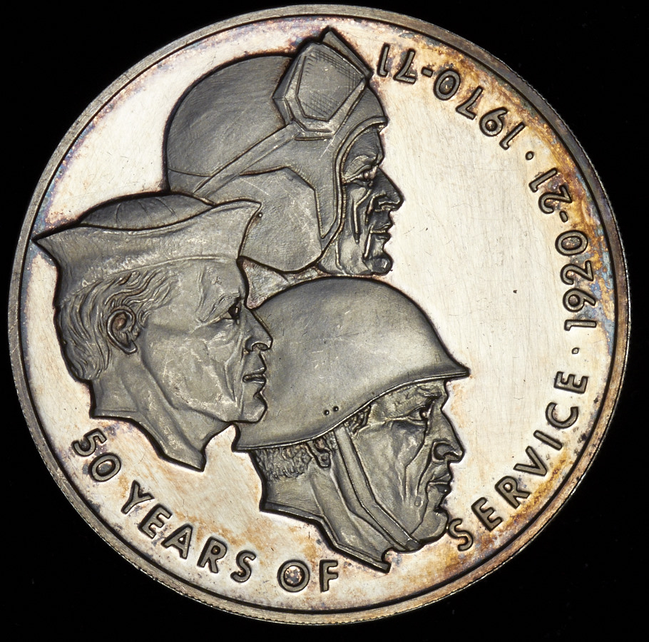 Медаль "50 лет службы 1920-1970" (США)