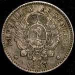 10 сентаво 1883 (Аргентина)