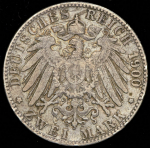 2 марки 1900 (Баден)