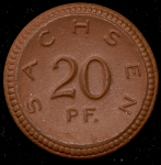 20 пфеннингов 1921 (Саксония)