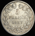 5 франков 1837 (Франция)