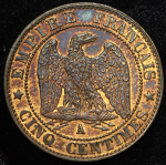5 сантимов 1864 (Франция)