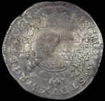 Ефимок с признаком 1655 года на патагоне 1652 года