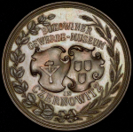 Медаль "Промышленный музей в Черновцах" (в п/у)