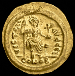 Солид  Юстин II  Византия