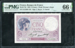 5 франков 1933 (Франция) (в слабе)