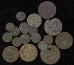 Набор из 21-й медной монеты (Петр I)