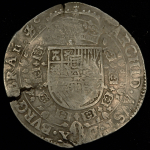 Ефимок с признаком 1655 года на талере 1627 года
