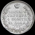 Рубль 1824