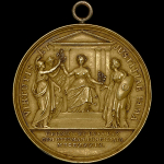 Медаль "Мир с Турцией" 1739