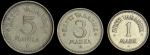 Годовой набор монет 1922 (Эстония)