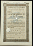 Облигация 100 марок 1935 "Landesrentenbrief" (Германия)