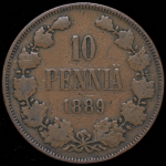 10 пенни 1889 (Финляндия)