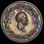 Медаль "Гебхард Леберехт Блюхер" 1815 (Пруссия) (в слабе)